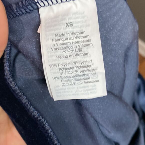 J.Crew Blue Velour Leggings Stretch - Picture 10 of 11